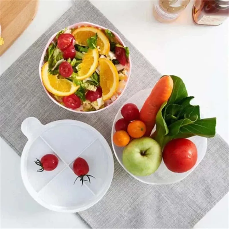 3 in1 Creative Salad Chopper Bowl Cutter