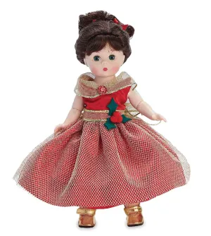 8" Golden Holiday Celebration Doll