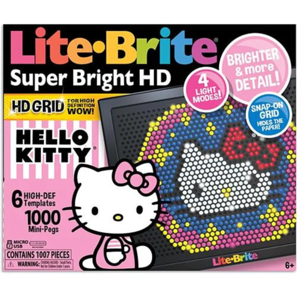 Basic Fun - Lite Brite - Hello Kitty