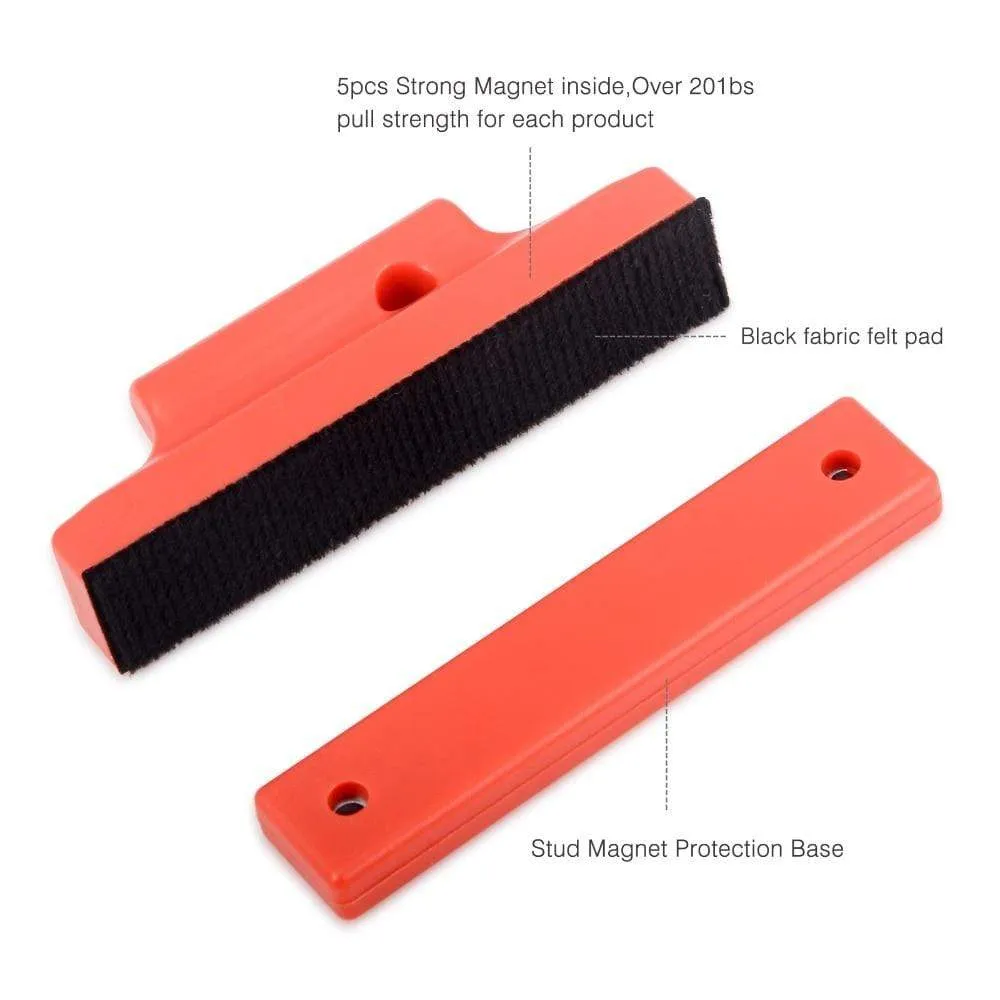 Car Vinyl Wrap Magnetic Support Bracket for LCD Hot Air Heat Gun Magnet Iron Ring Holder Auto Tint Car Sticker Film Tool