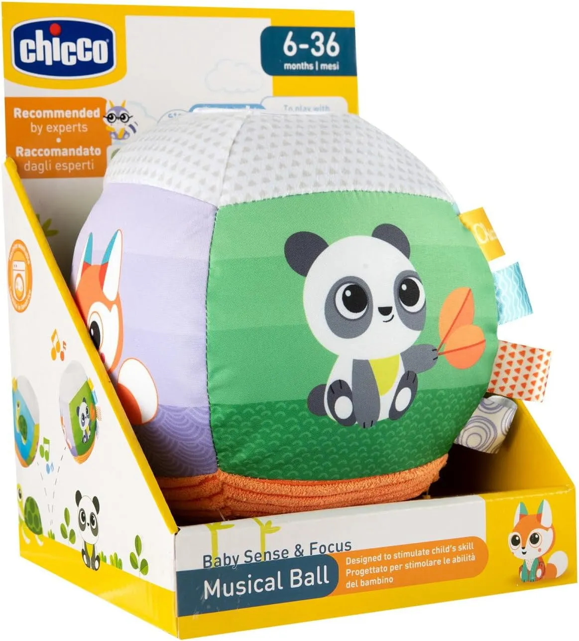 Chicco Toy MF Musical Ball ( 6m  )