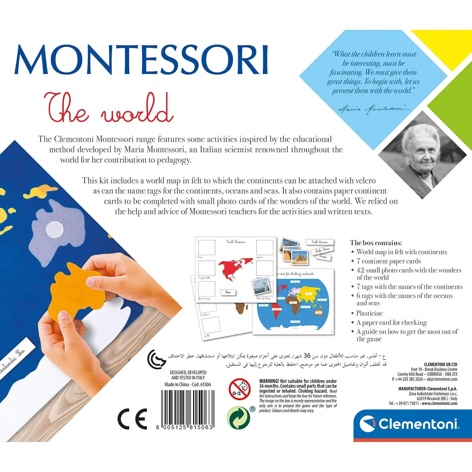 Clementoni Montessori - World