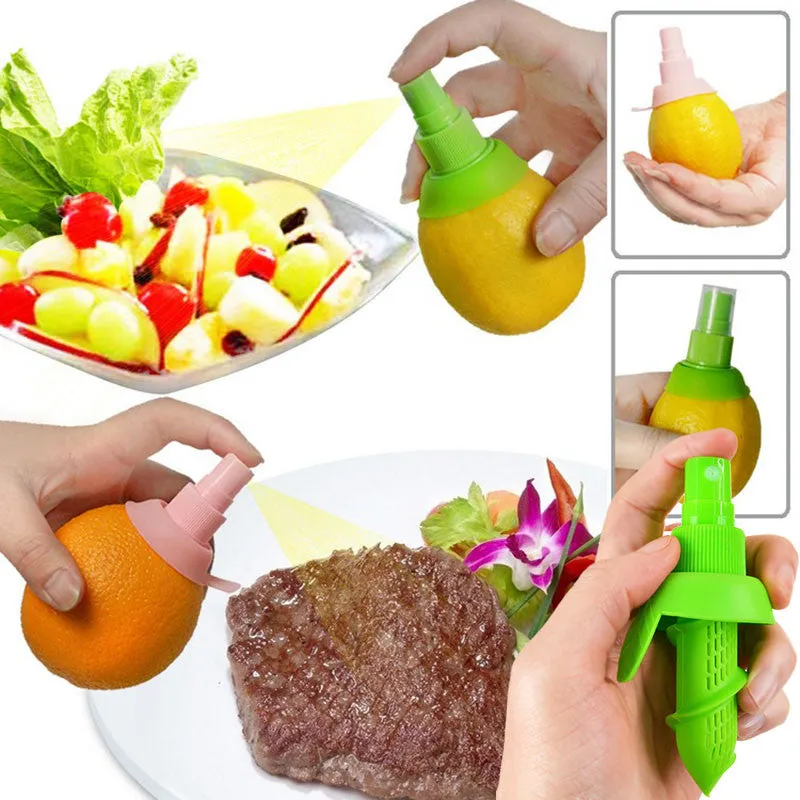 Creative Lemon Sprayer Fruit Juice Citrus Lime Juicer Spritzer Kitchen Gadgets Spray Fresh Fruit Juice