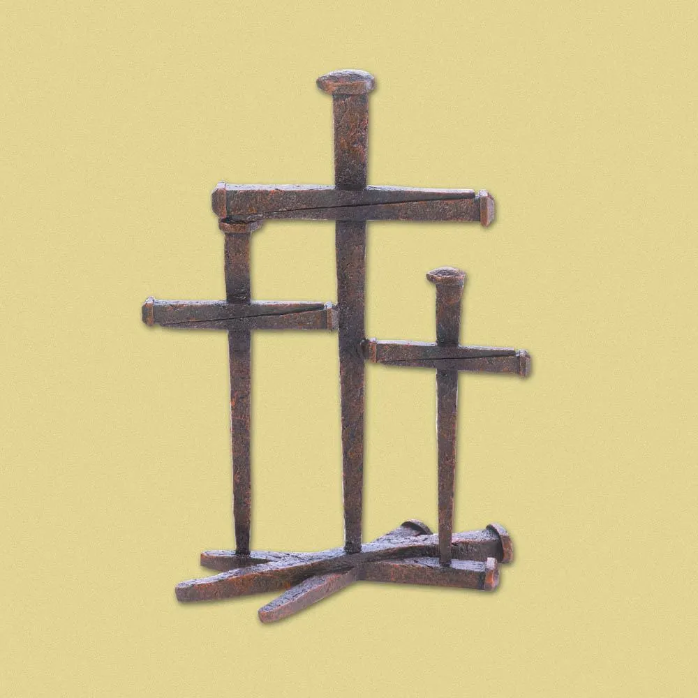 Cross Of Nails Trio Decor