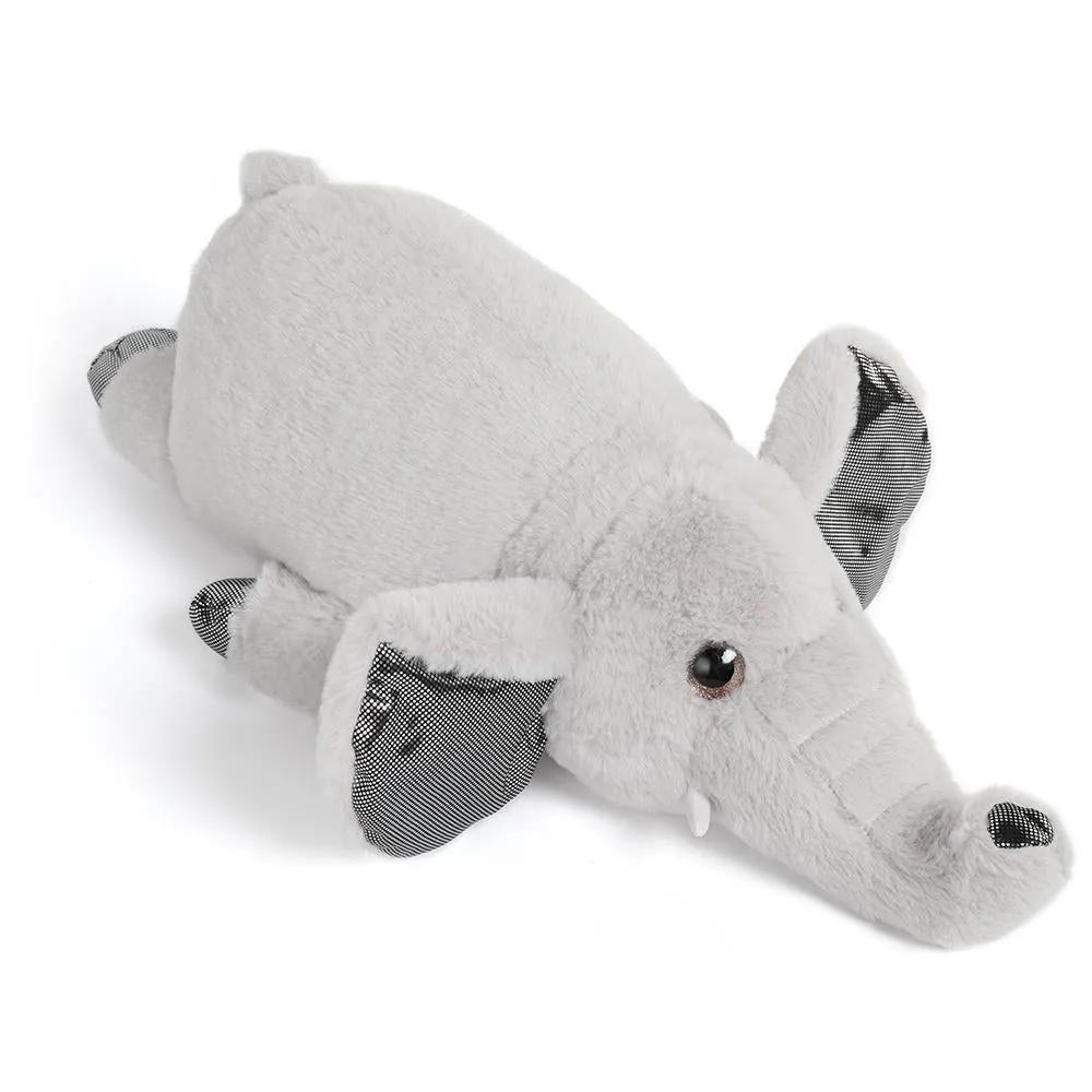 Elephant Stuffed Animal Toy, Gray, 24 Inches