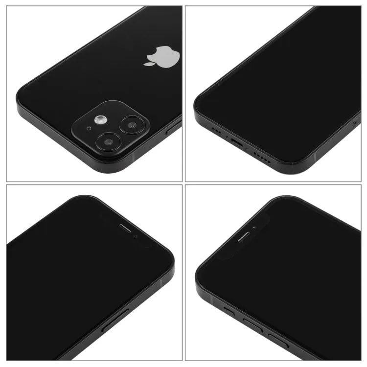 Fake Dummy Phone Black Screen 1:1 Model for Apple iPhone 12 Mini - Black