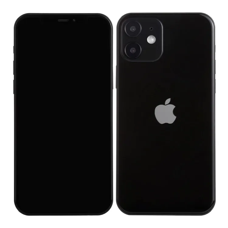 Fake Dummy Phone Black Screen 1:1 Model for Apple iPhone 12 Mini - Black