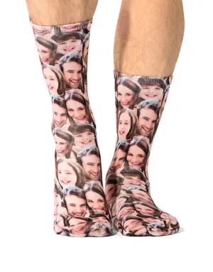 Family Face Mash Up Socks