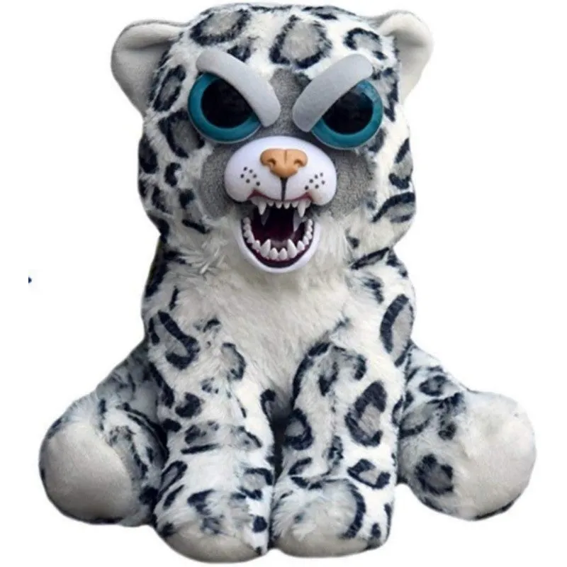 Feisty Pets Lethal Lena Sweet and Innocent Plush Stuffed Snow Leopard