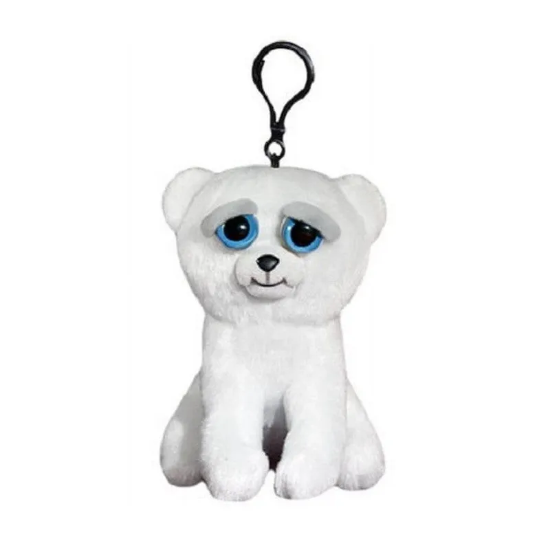 Feisty Pets Mini Karl the Snarl 4" Backpack Plush Clip