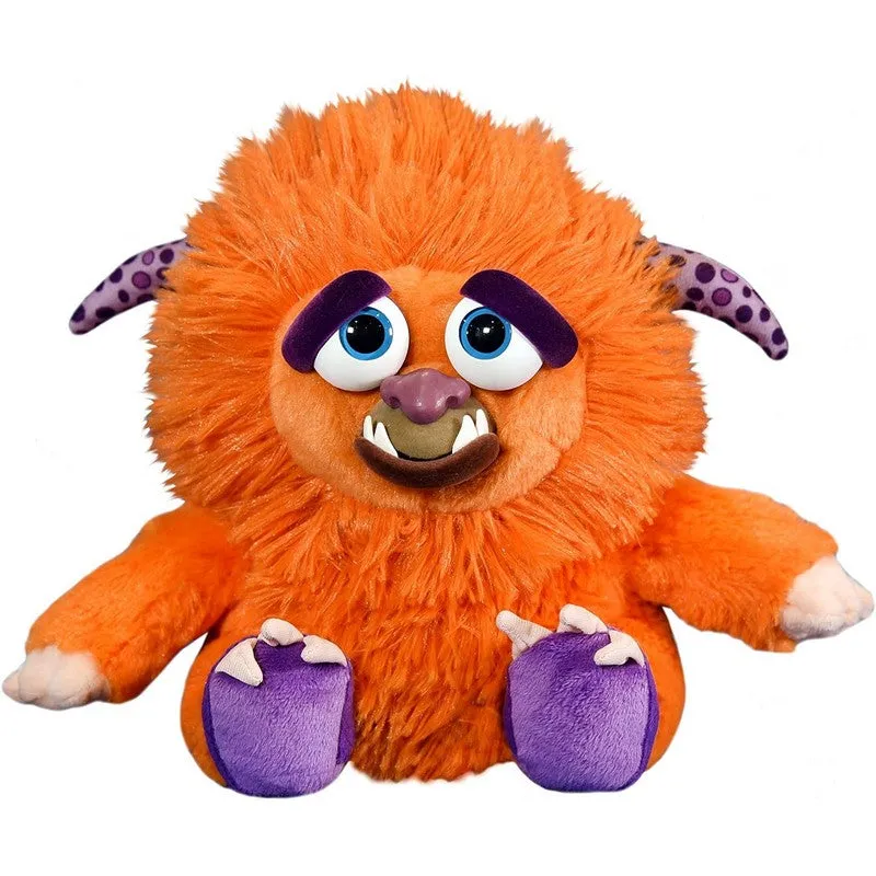 Feisty Pets Orange Monster Hailey The Hoarder Plush Stuffed Animal