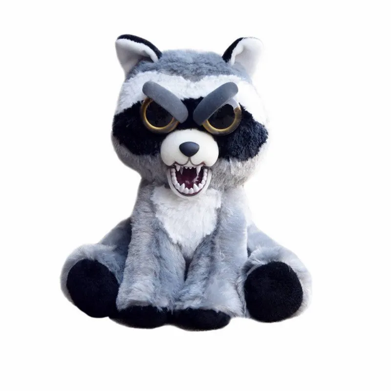 Feisty Pets Rascal Rampage 8" Adorable Plush Stuffed Raccoon