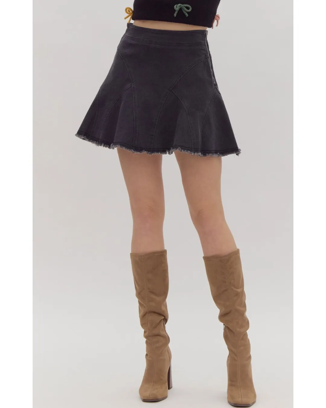 Florence Mini Skirt Black