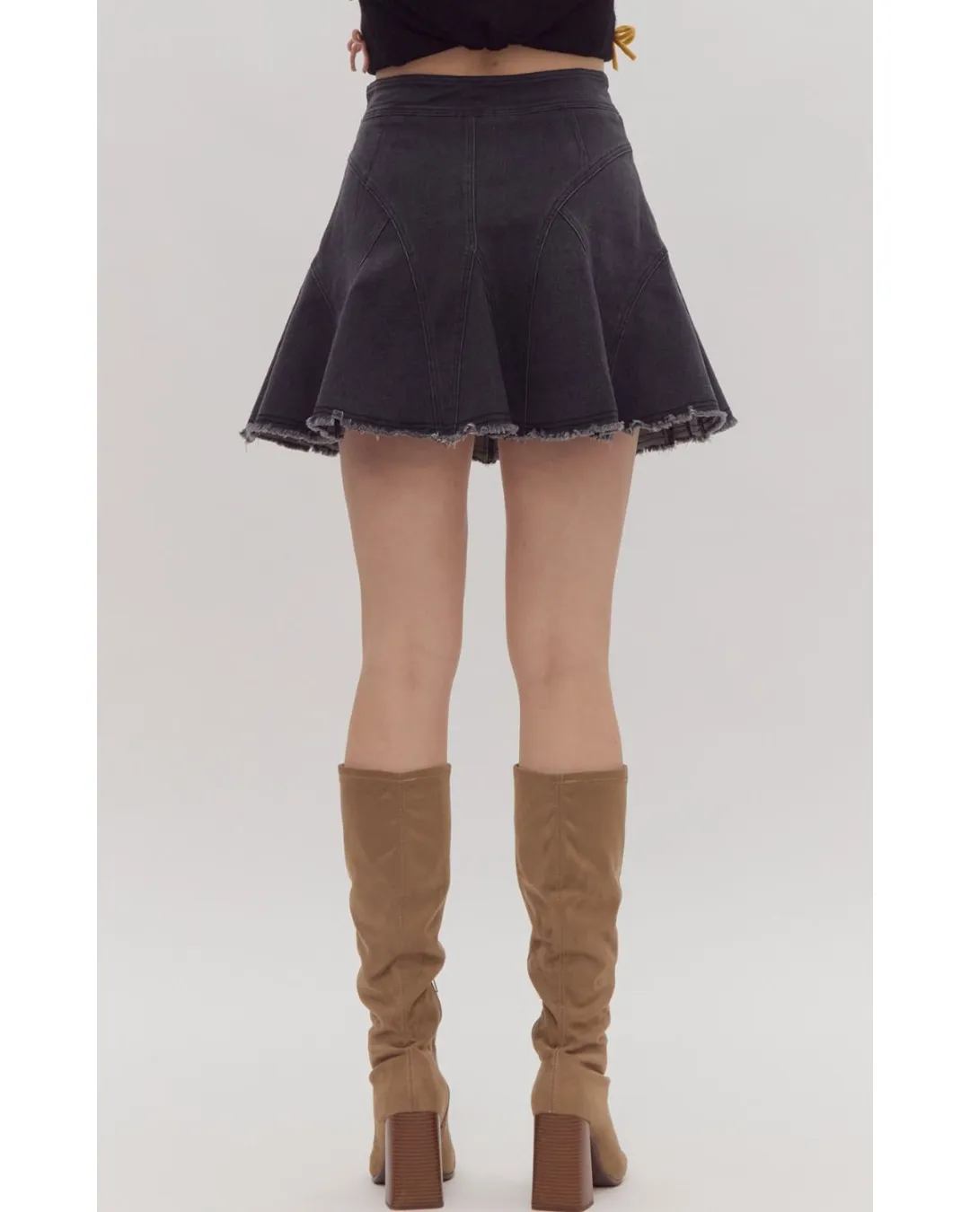 Florence Mini Skirt Black