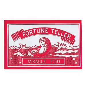 Fortune Teller Miracle Fish w/ Storage Envelope