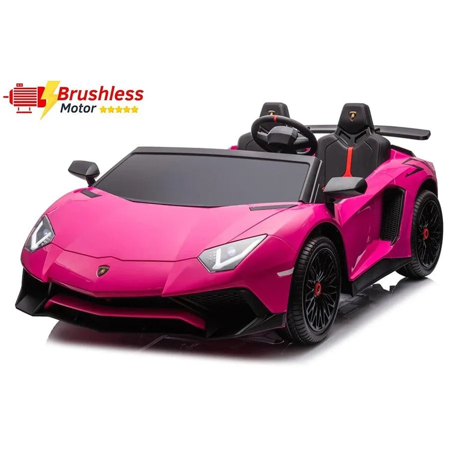 Freddo Toys 24V Lamborghini Aventador 2 Seater Ride On Car for Kids