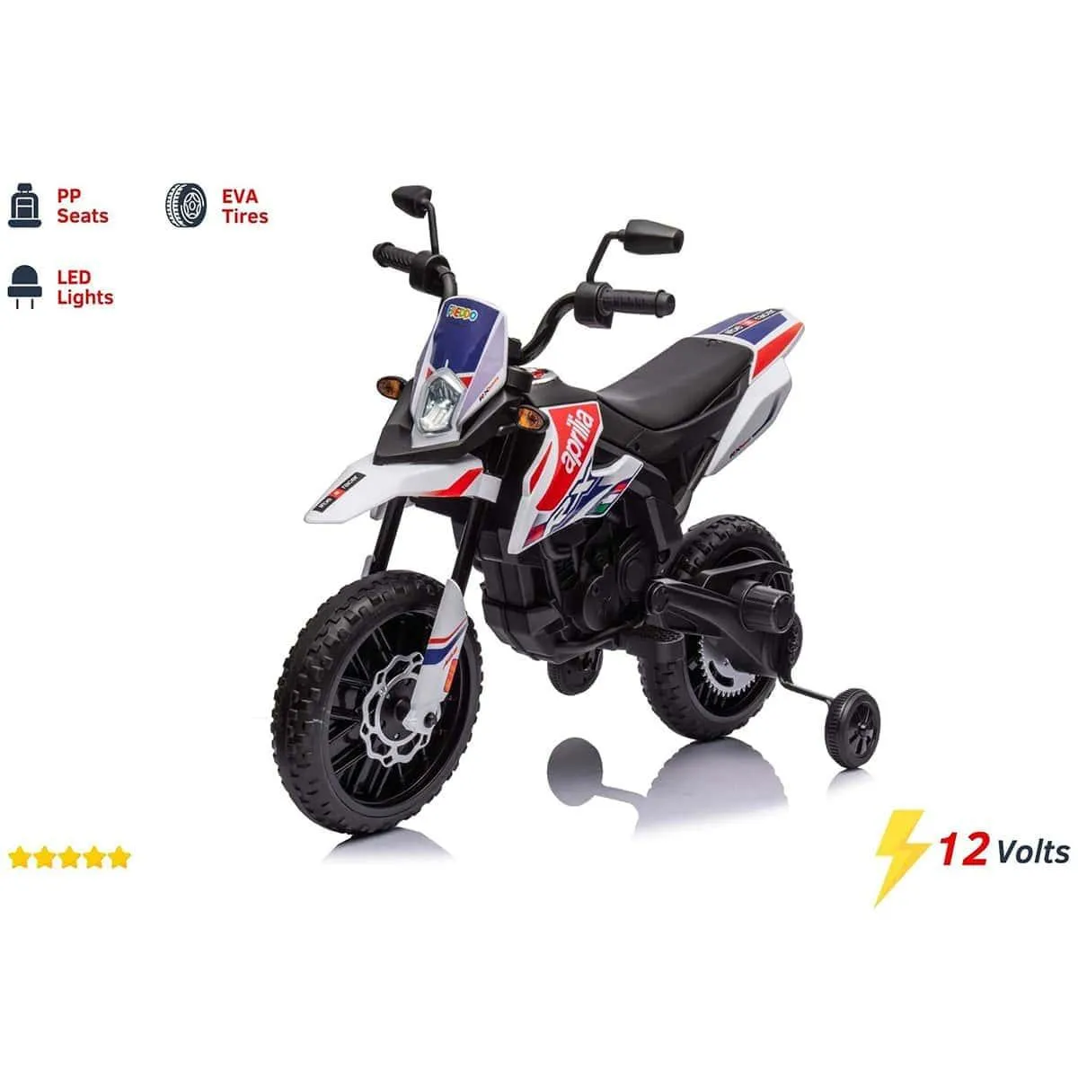 Freddo Toys Aprilia Motorcycle 12V 1 Seater