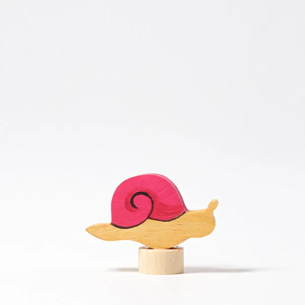 Grimm’s Decorative Figure - Pink Snail