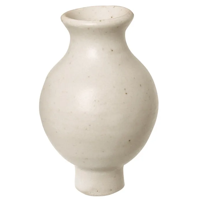 Grimm's White Vase Decorative Figure