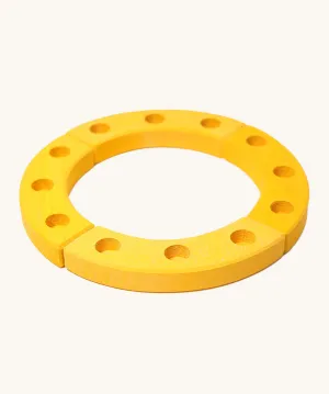 Grimm's Yellow 12-Hole Celebration Ring