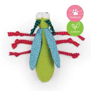 Kazoo Crinkle Bug with Catnip Cat Toy