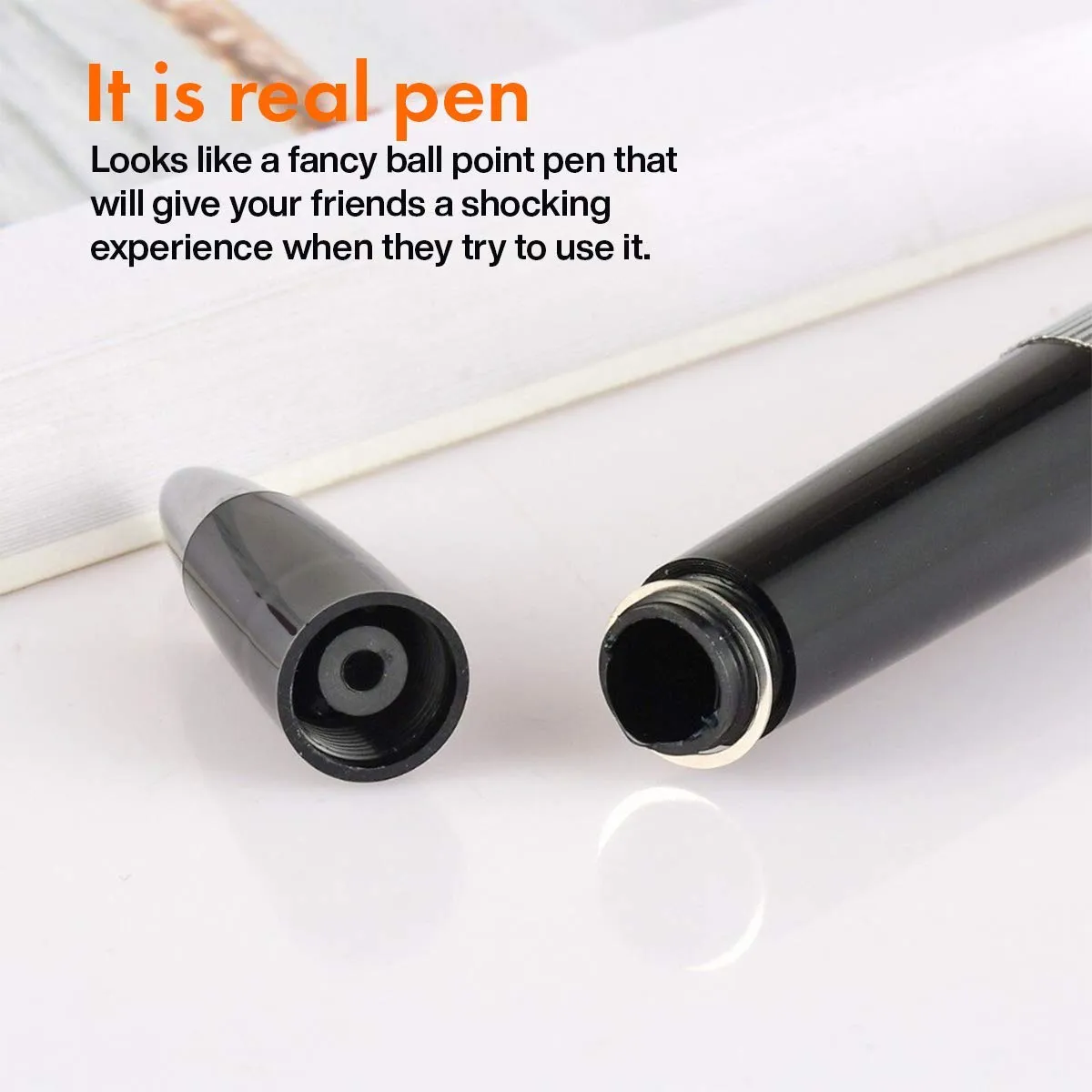 Kicko Electric Shock Pens - Writing Metal Ballpoint Shocking Pens, 4