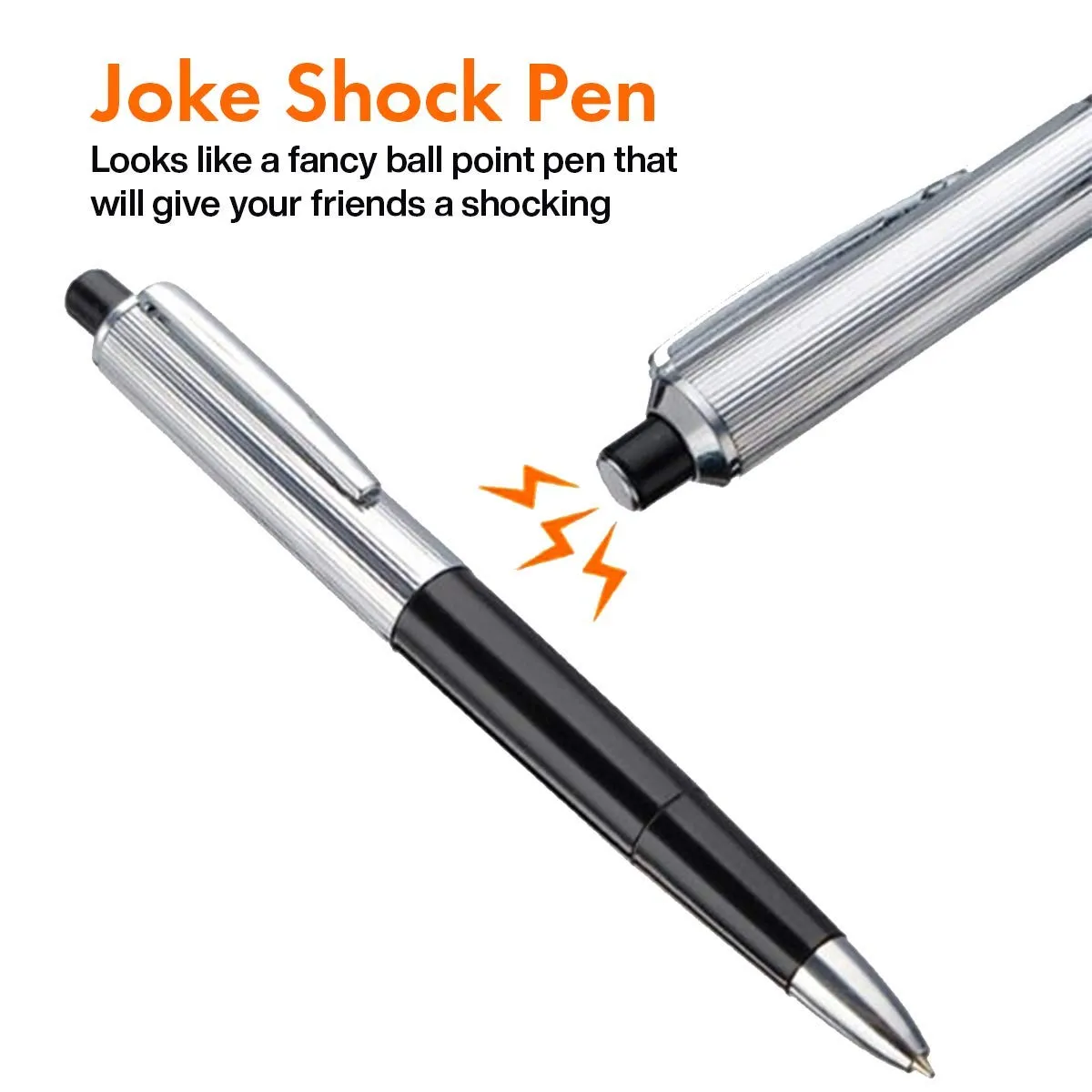 Kicko Electric Shock Pens - Writing Metal Ballpoint Shocking Pens, 4