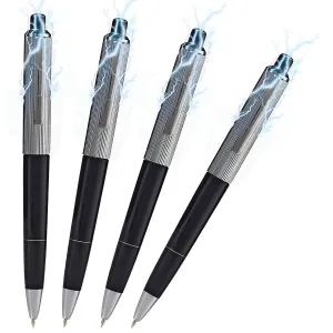 Kicko Electric Shock Pens - Writing Metal Ballpoint Shocking Pens, 4