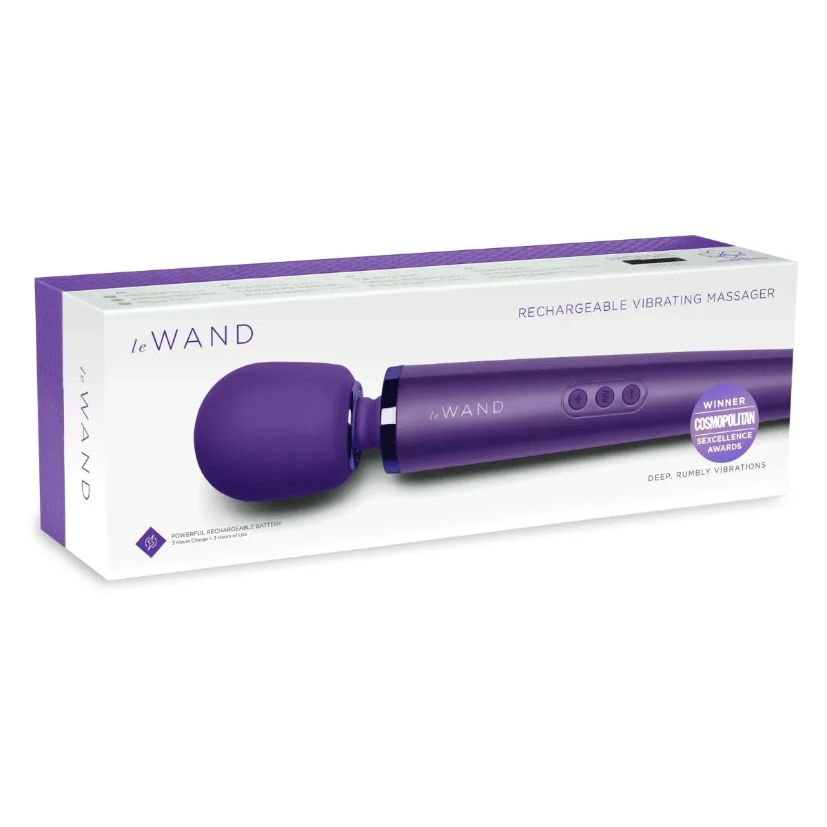 Le Wand Rechargeable Wand Massager Purple