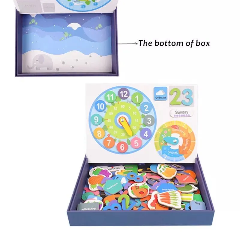 Magnetic Learning Box - Letters / Numbers Mathematics toys