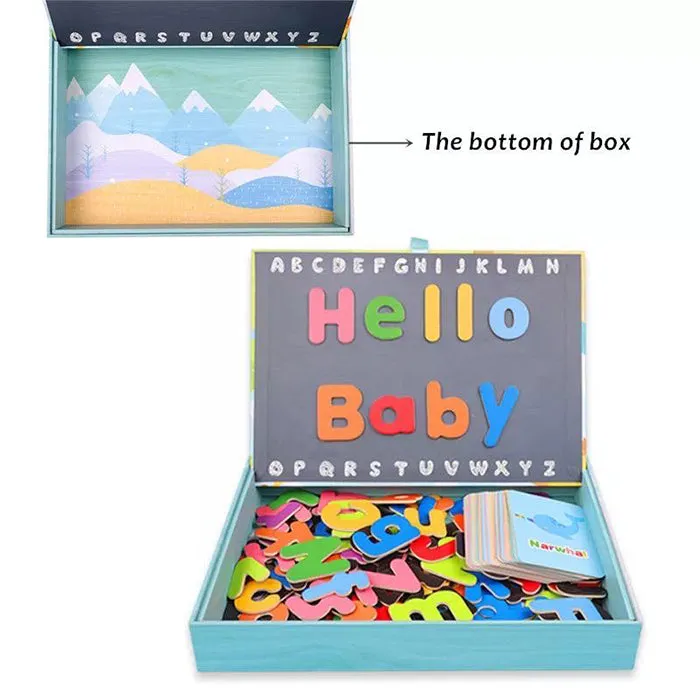 Magnetic Learning Box - Letters / Numbers Mathematics toys