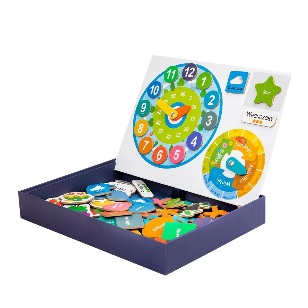 Magnetic Learning Box - Letters / Numbers Mathematics toys