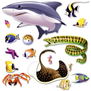 Marine Life Props 16 pieces 6in - 4ft 3in