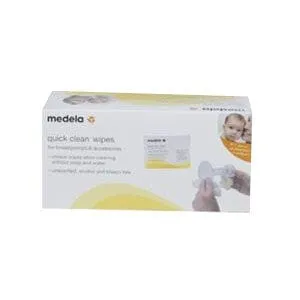 Medela Quick Clean™ Breast Pump Wipe, Convenient Portable Cleaning