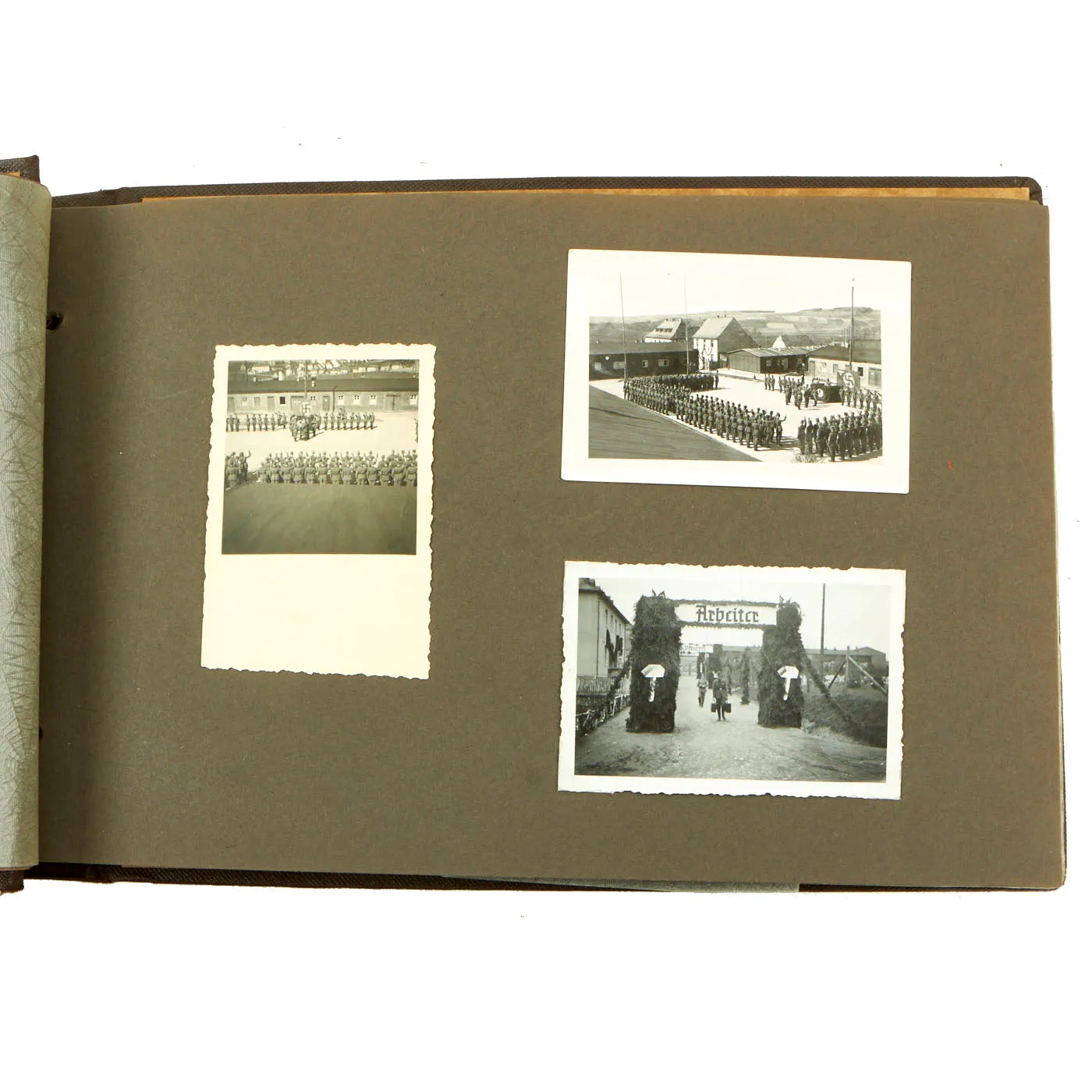 Original German WWII R.A.D. Abteilung 1/251 Meine Arbeitsdienstzeit “My Labor Service Time” Photo Album - 100 Pictures