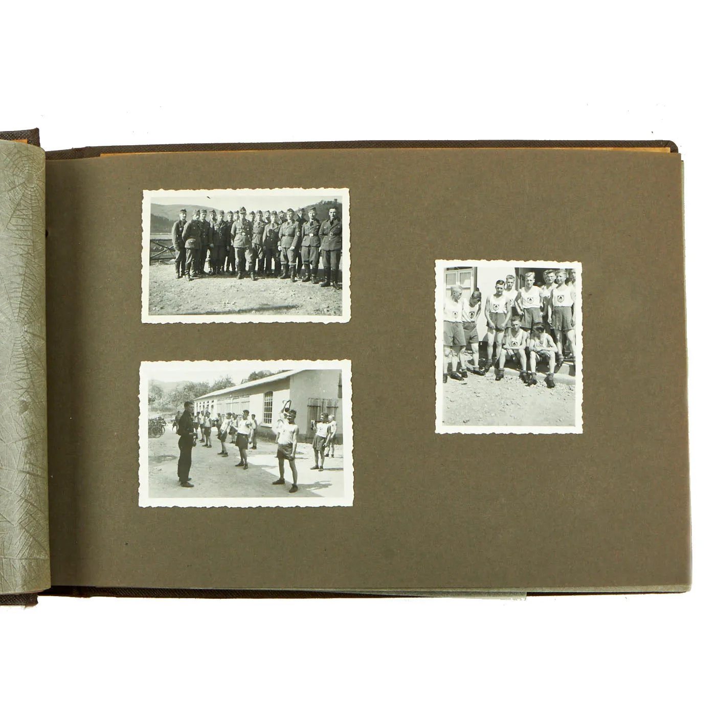 Original German WWII R.A.D. Abteilung 1/251 Meine Arbeitsdienstzeit “My Labor Service Time” Photo Album - 100 Pictures