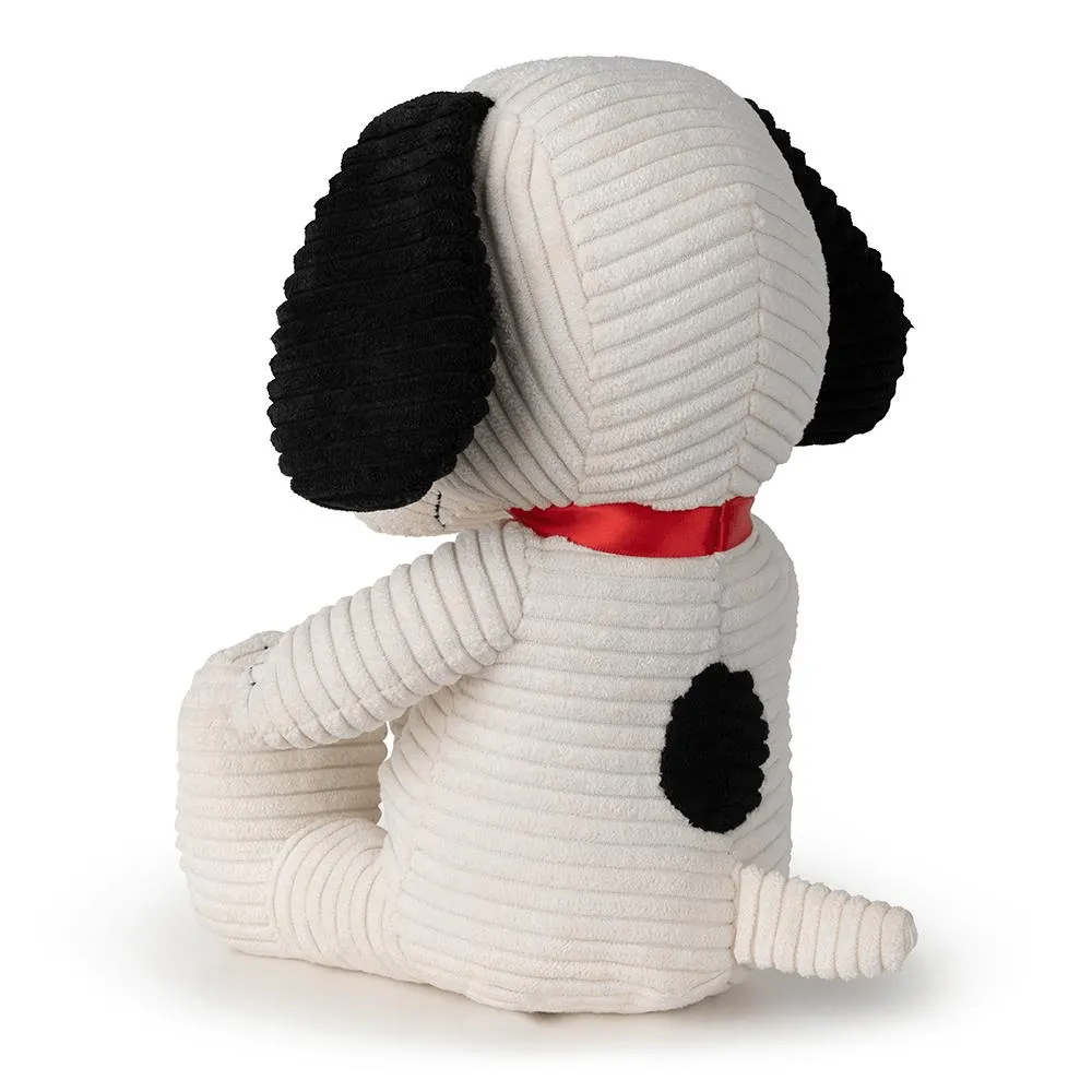 Snoopy ECO Corduroy Cream in Giftbox 27cm