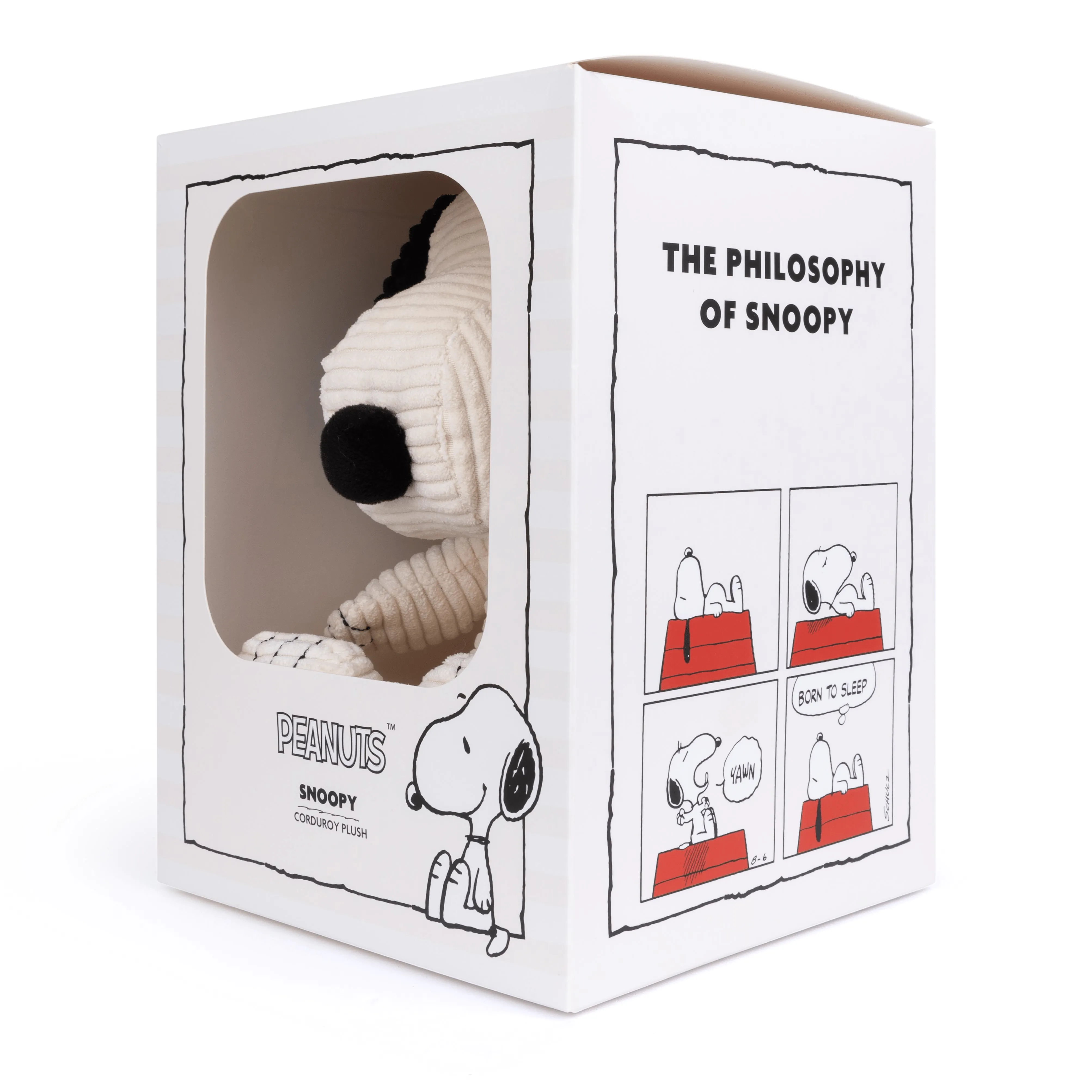 Snoopy ECO Corduroy Cream in Giftbox 27cm