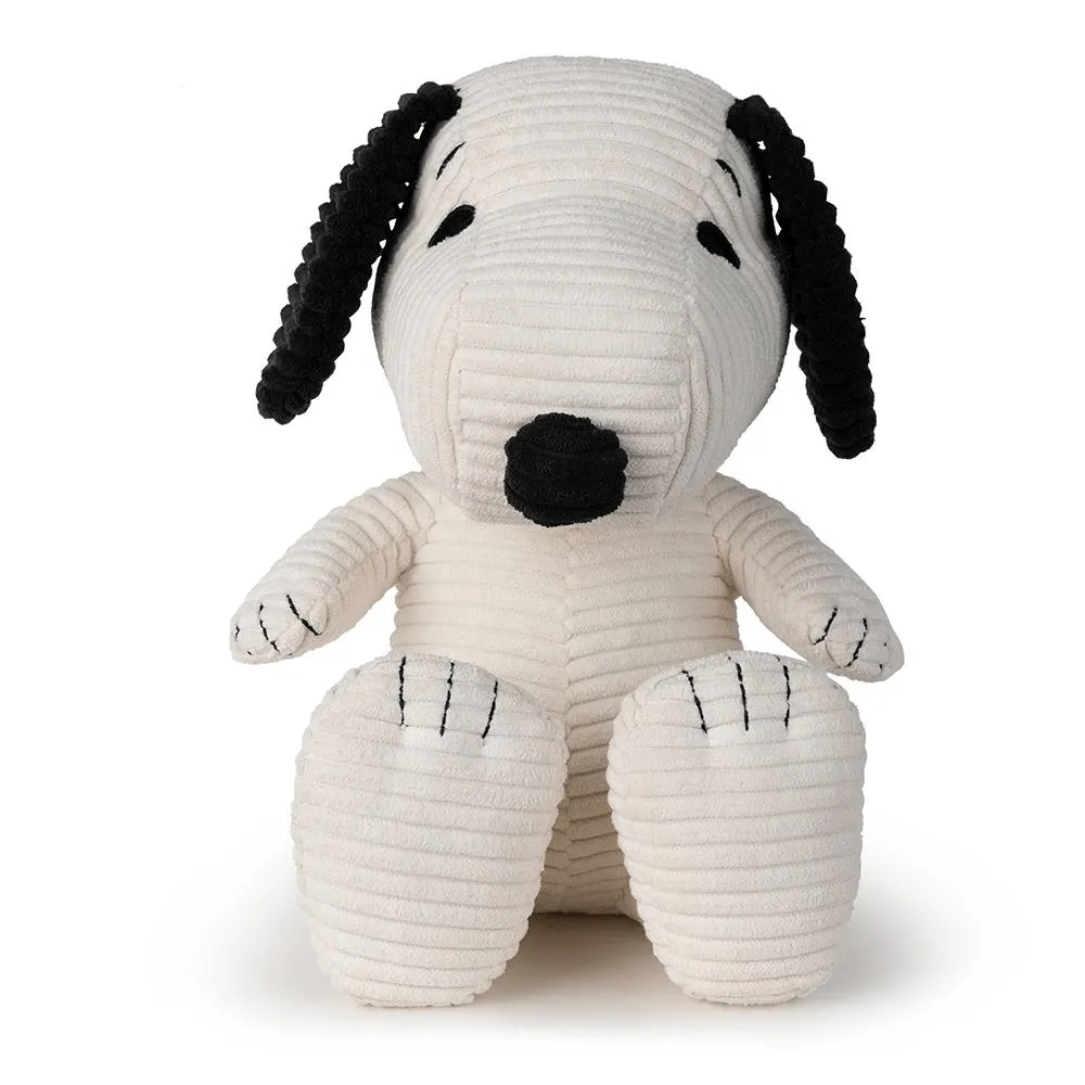 Snoopy ECO Corduroy Cream in Giftbox 27cm