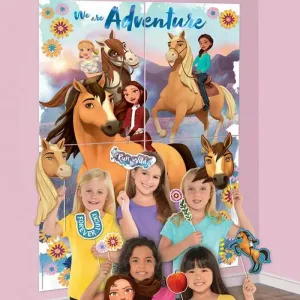 Spirit Riding Free Scene Setter and Photo Props