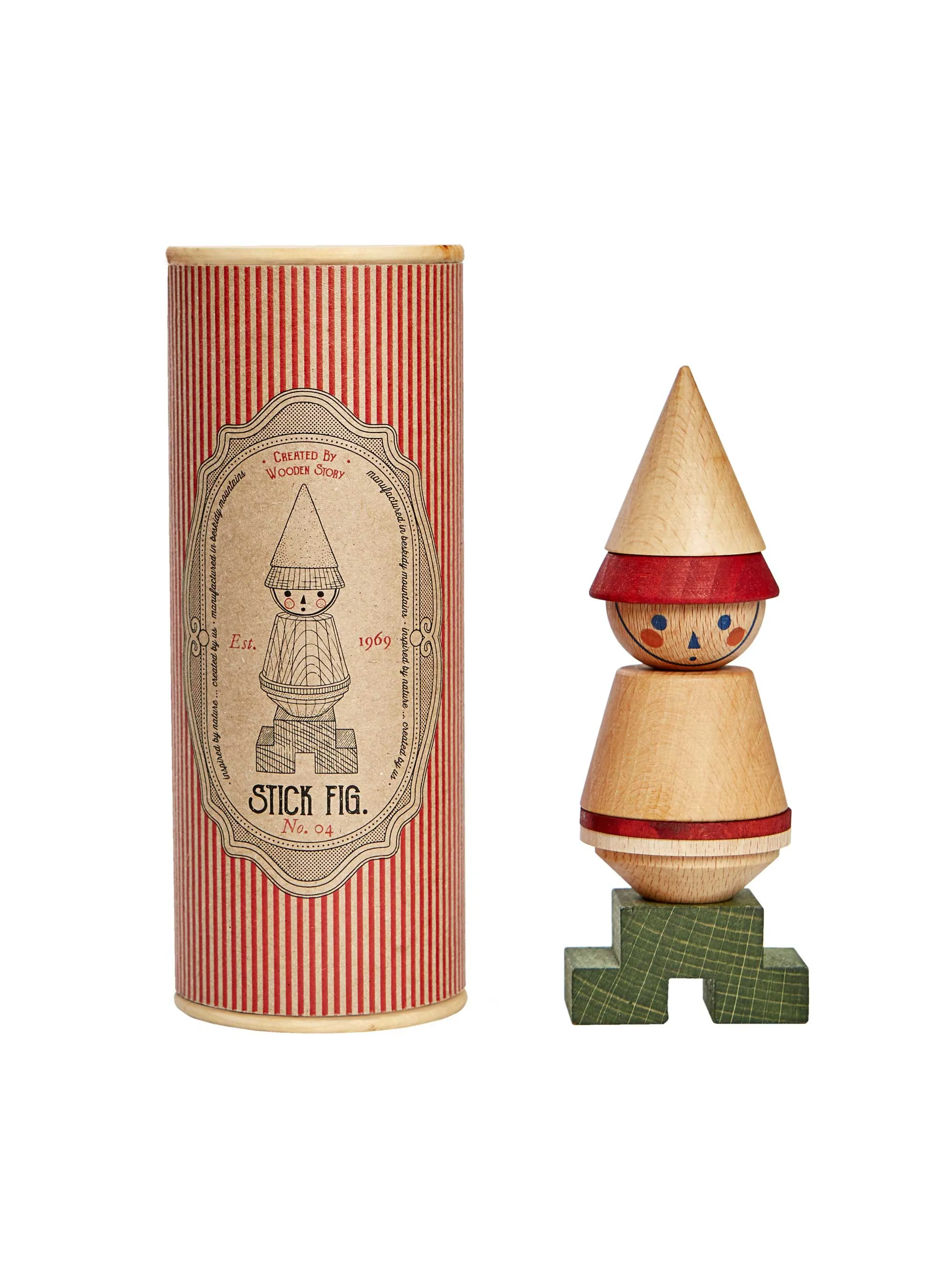 Stacking Toy Stick Fig. No.04