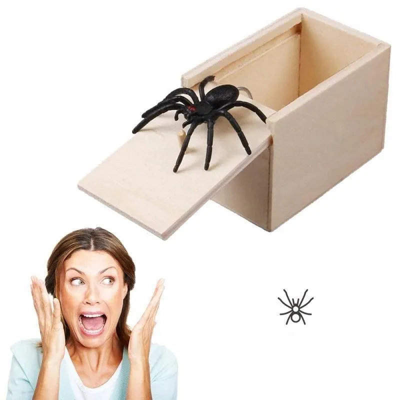 Surprising Box With Spider Inside