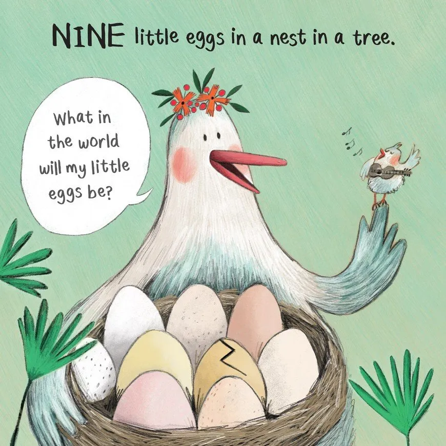 Ten Little Eggs Book