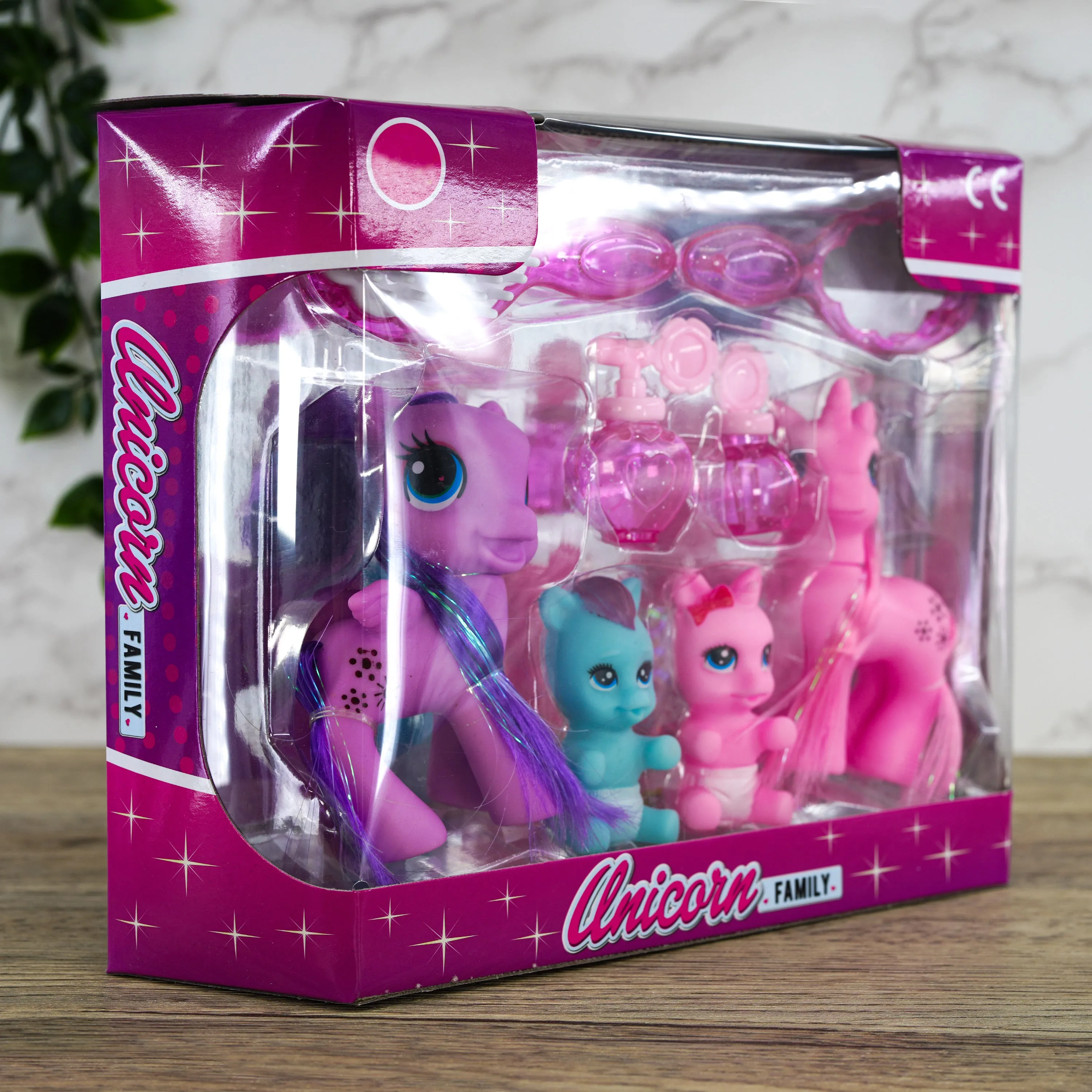 Unicorn Family Playset