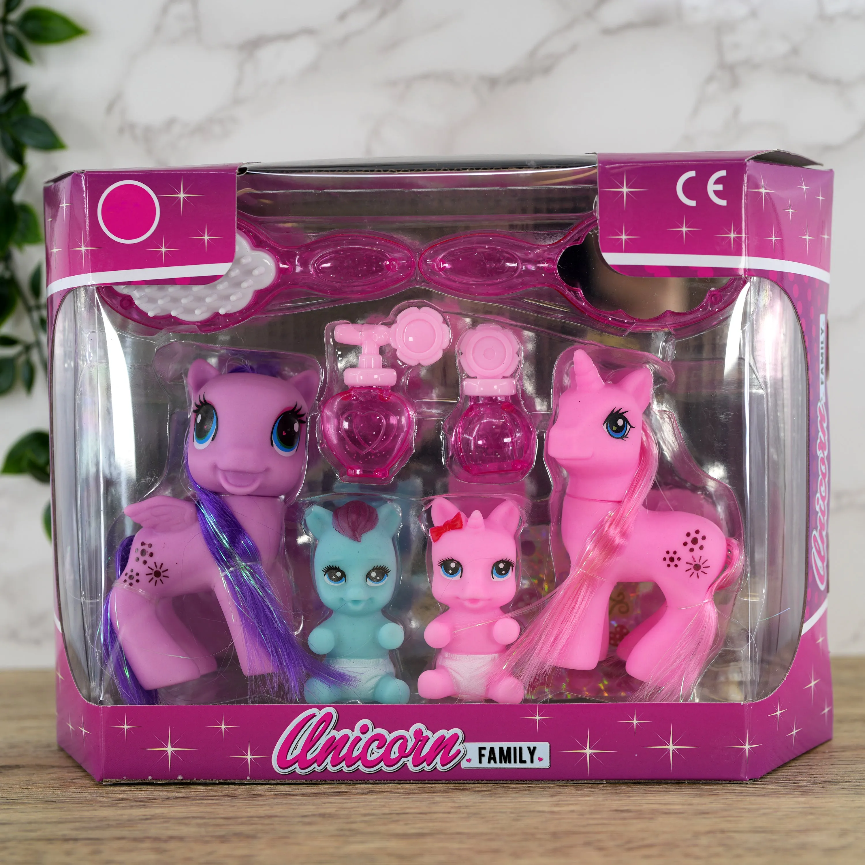 Unicorn Family Playset