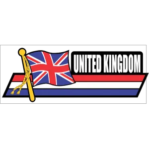 United Kingdom Flag Car Sidekick Decal