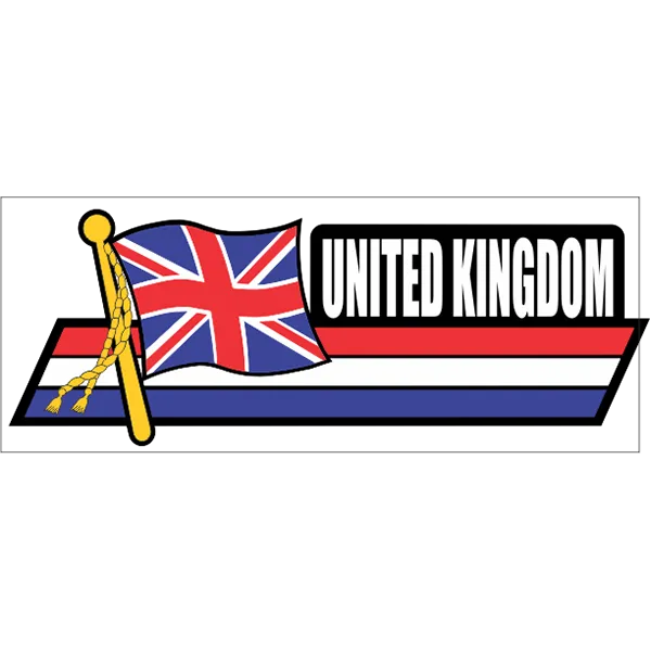 United Kingdom Flag Car Sidekick Decal